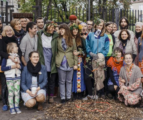 Opening of "Apples…" in Łódź, 2014 © Anna Taraska-Pietrzak