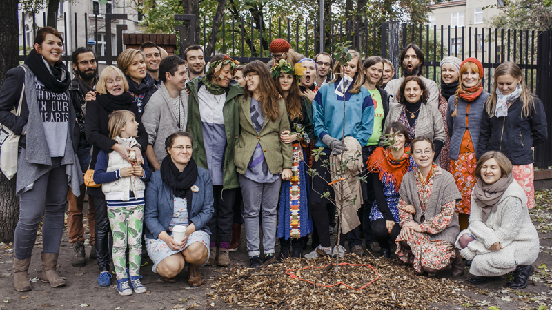 Opening of "Apples…" in Łódź, 2014 © Anna Taraska-Pietrzak