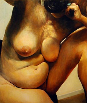Joan Semmel, Close-Up, 2001 